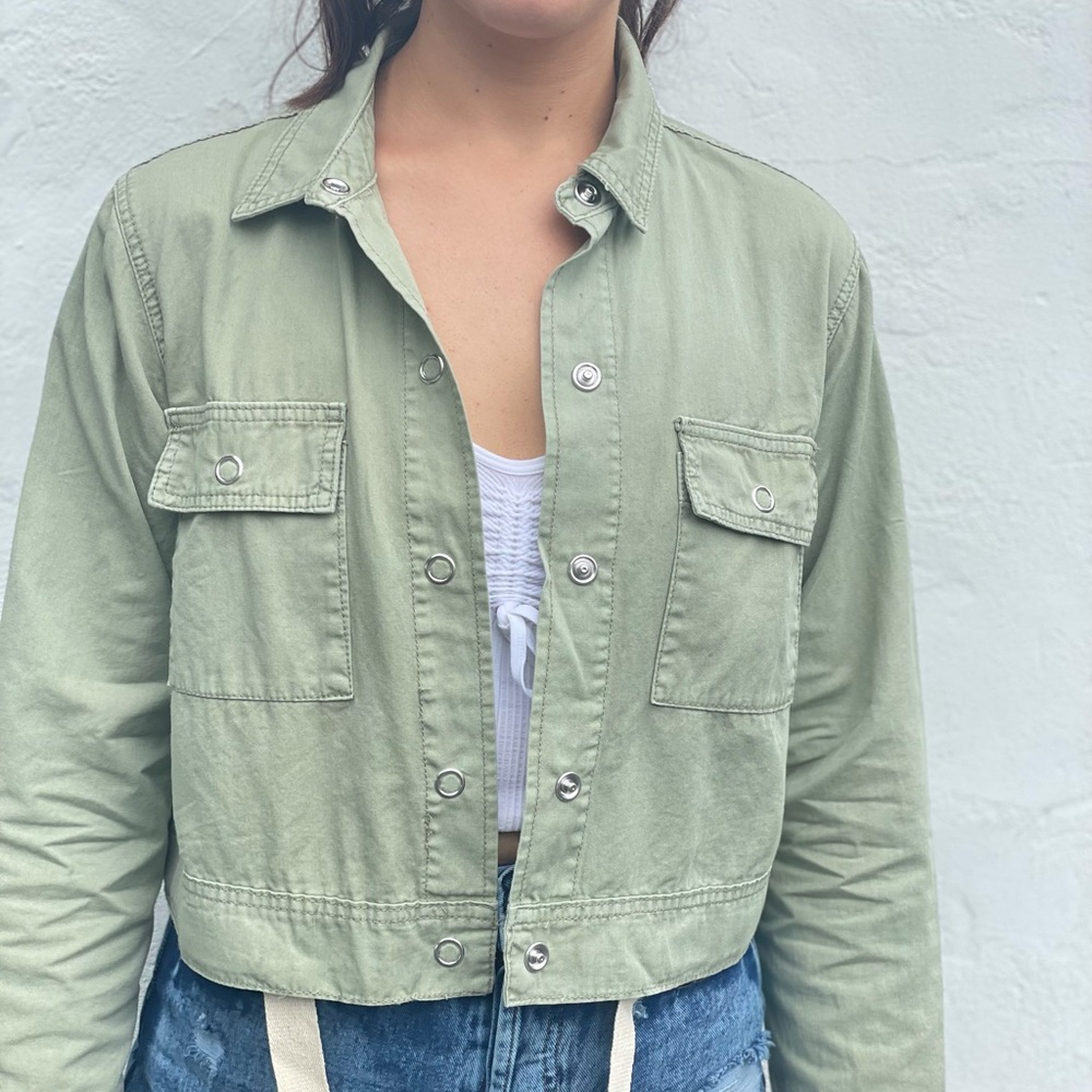 Hem & Thread Army Green jacket